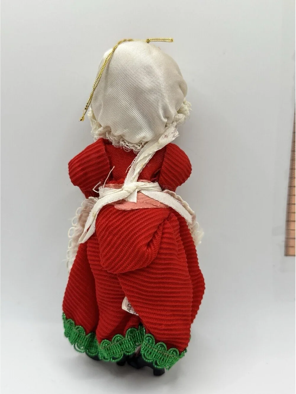 Vintage Kurt Adler Ornament - A Christmas Carol Woman Holding Pudding